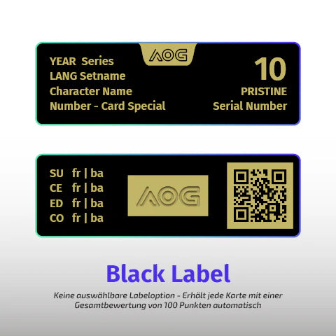 AOG Standard Grading Weiß/Schwarz bis 100€